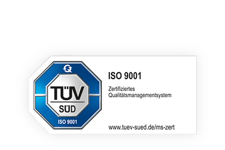 SOLCOM ist zertifiziert nach ISO 9001.